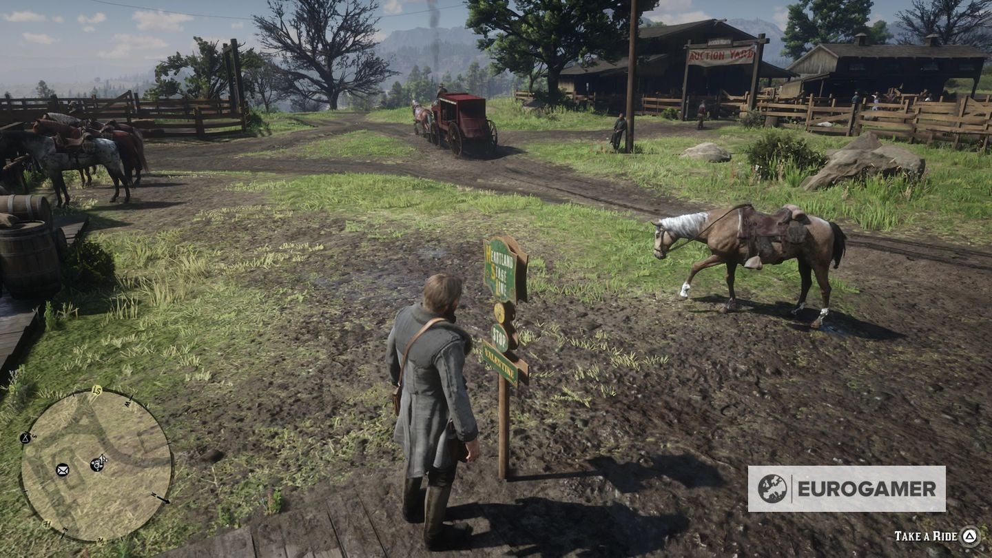 Red Dead Redemption 2 fast travel How to unlock fast travel and other